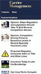 Mobile Screenshot of carriermanagement.com