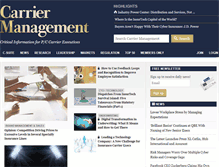 Tablet Screenshot of carriermanagement.com
